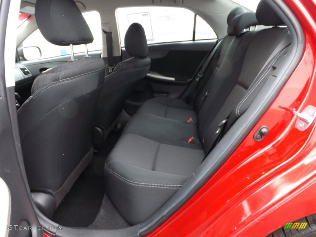 2012 Toyota Corolla S Rear Seat Photo #75549793