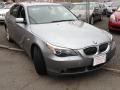 2006 Silver Grey Metallic BMW 5 Series 525xi Sedan  photo #3