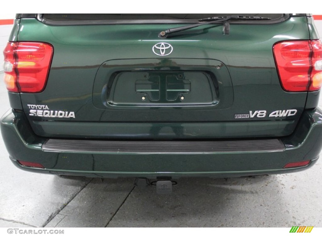 2004 Sequoia Limited 4x4 - Imperial Jade Green Mica / Charcoal photo #8