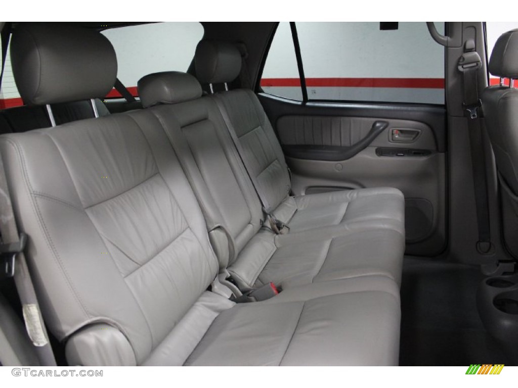 Charcoal Interior 2004 Toyota Sequoia Limited 4x4 Photo #75551133