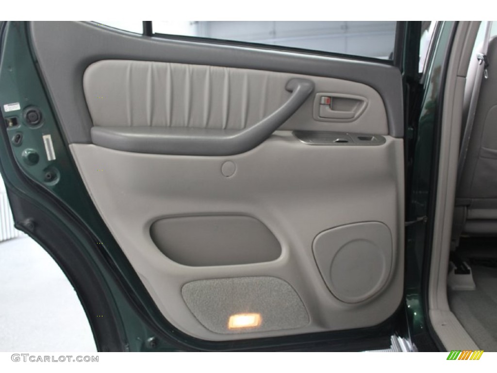 2004 Toyota Sequoia Limited 4x4 Charcoal Door Panel Photo #75551298