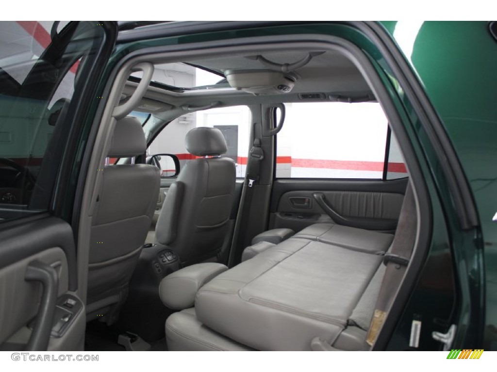 2004 Sequoia Limited 4x4 - Imperial Jade Green Mica / Charcoal photo #69