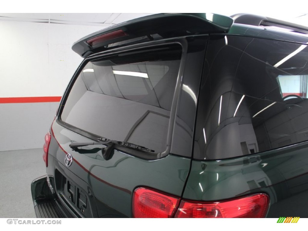2004 Sequoia Limited 4x4 - Imperial Jade Green Mica / Charcoal photo #84