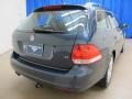 2009 Blue Graphite Metallic Volkswagen Jetta SE SportWagen  photo #7