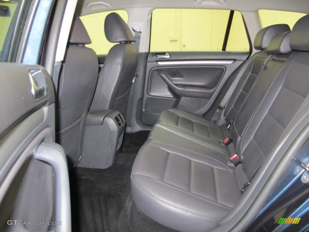 Anthracite Interior 2009 Volkswagen Jetta SE SportWagen Photo #75551997