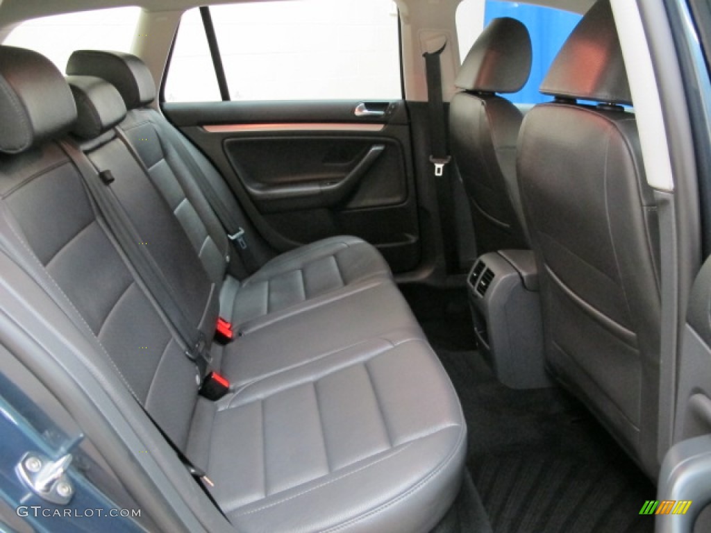 2009 Volkswagen Jetta SE SportWagen Rear Seat Photo #75552021