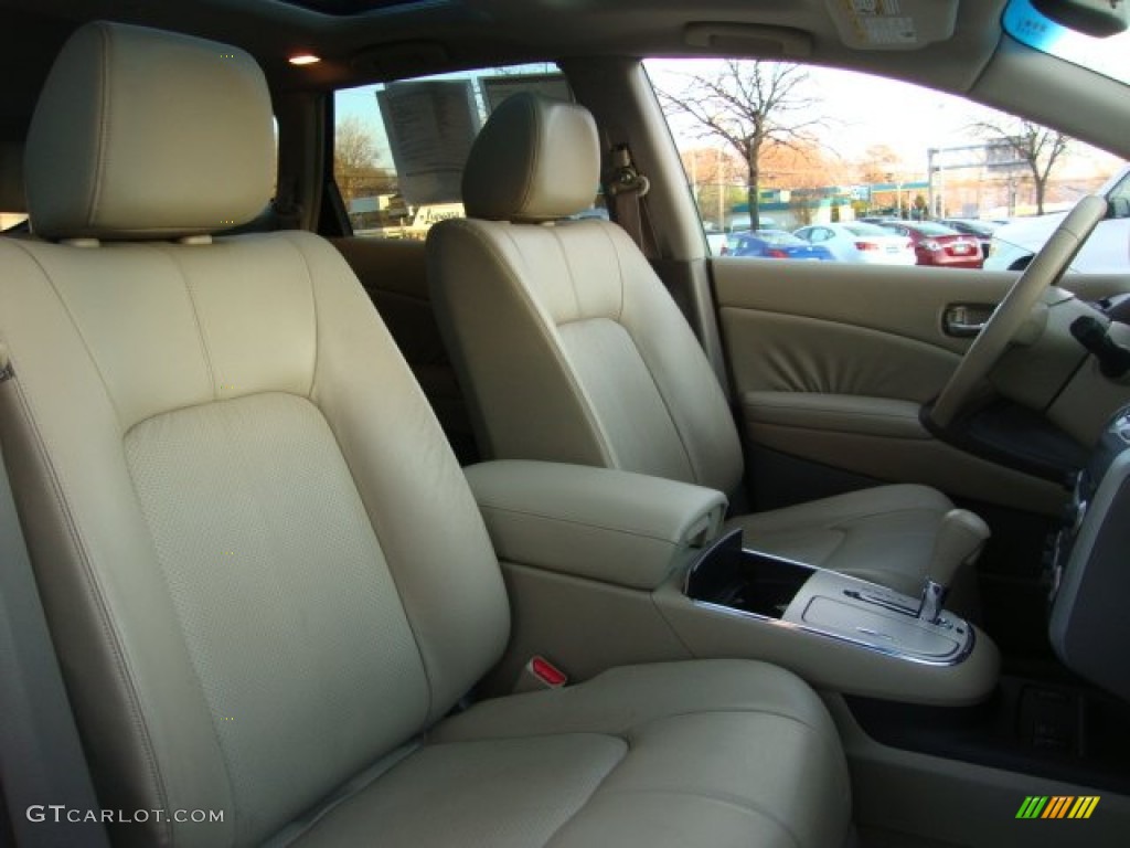 2009 Murano SL AWD - Tinted Bronze Metallic / Beige photo #25