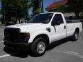 Oxford White - F250 Super Duty XL Regular Cab Photo No. 6