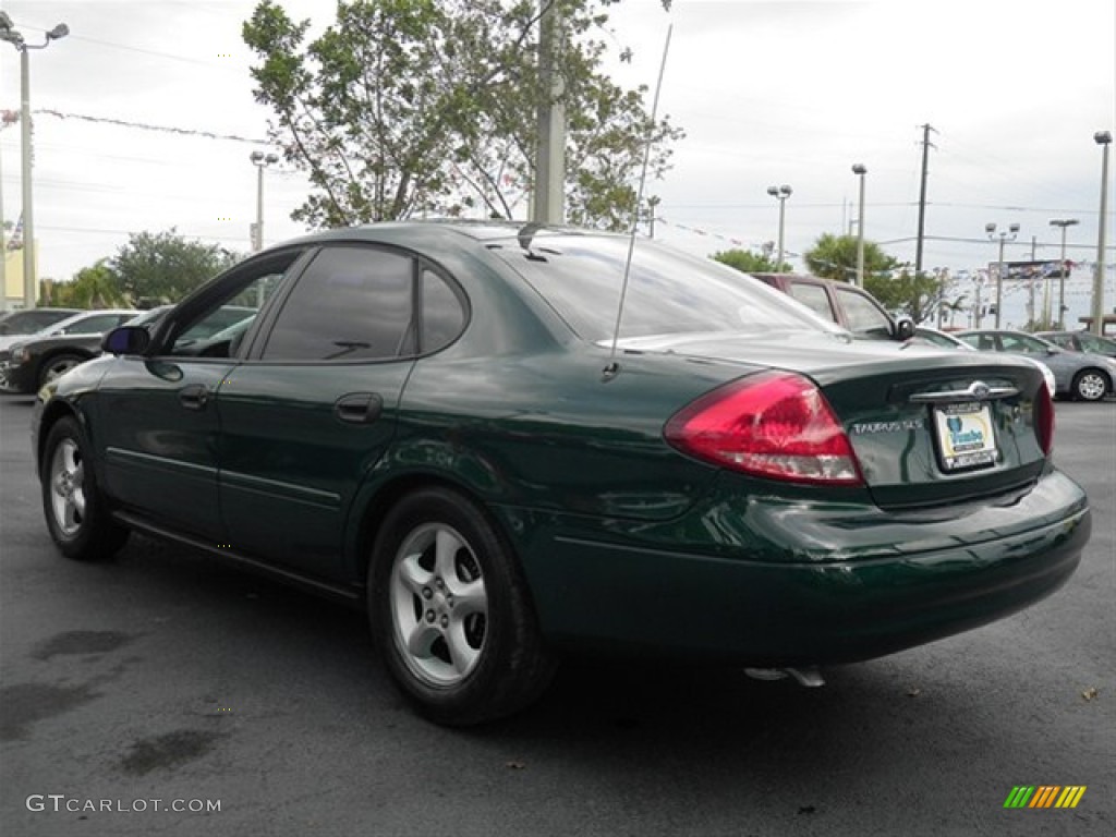 2000 Taurus SES - Tropic Green Metallic / Medium Graphite photo #7