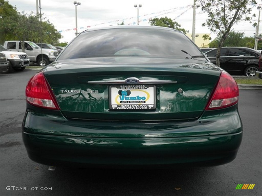 2000 Taurus SES - Tropic Green Metallic / Medium Graphite photo #9