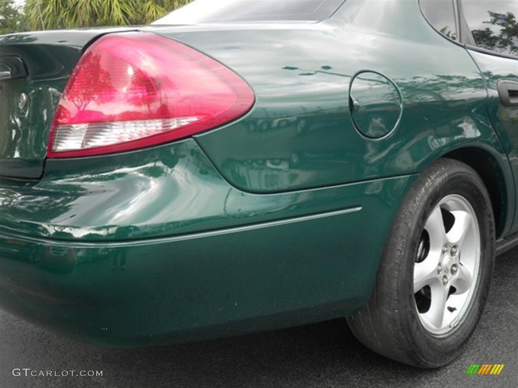 2000 Taurus SES - Tropic Green Metallic / Medium Graphite photo #10