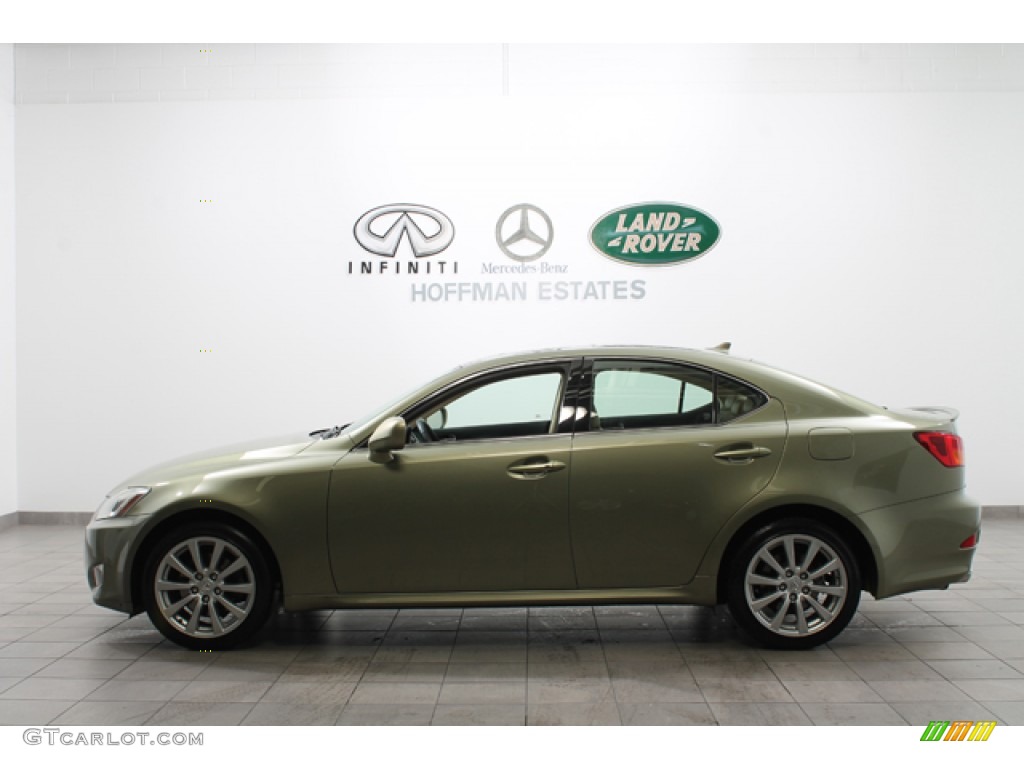 2007 IS 250 AWD - Desert Sage Metallic / Cashmere photo #2