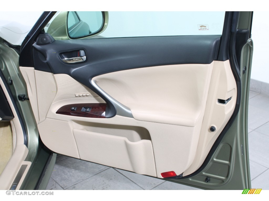 2007 IS 250 AWD - Desert Sage Metallic / Cashmere photo #13