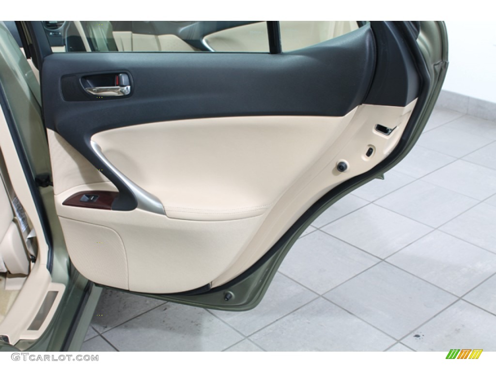 2007 IS 250 AWD - Desert Sage Metallic / Cashmere photo #14