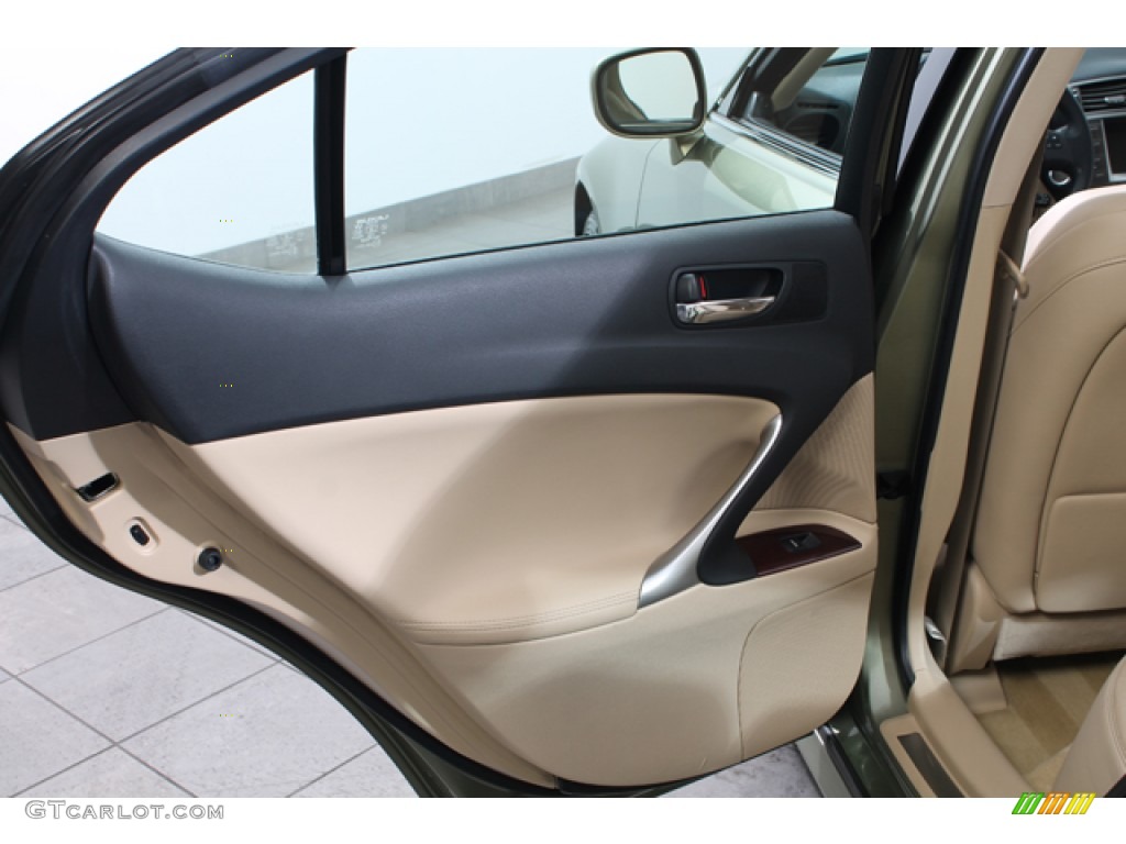 2007 IS 250 AWD - Desert Sage Metallic / Cashmere photo #15