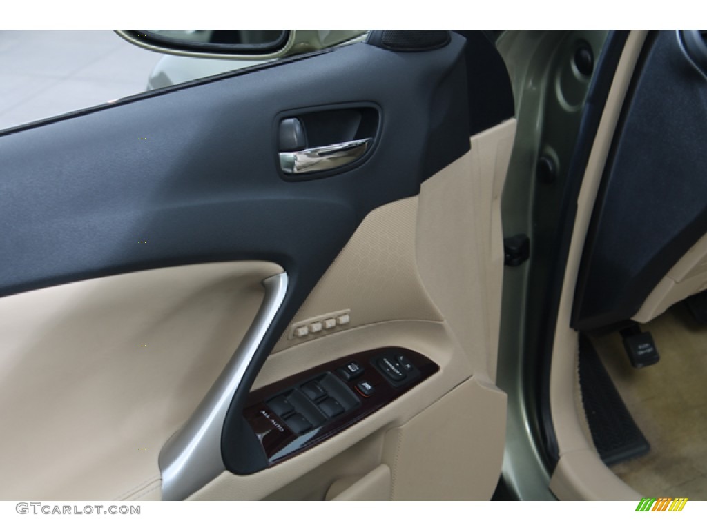 2007 IS 250 AWD - Desert Sage Metallic / Cashmere photo #17