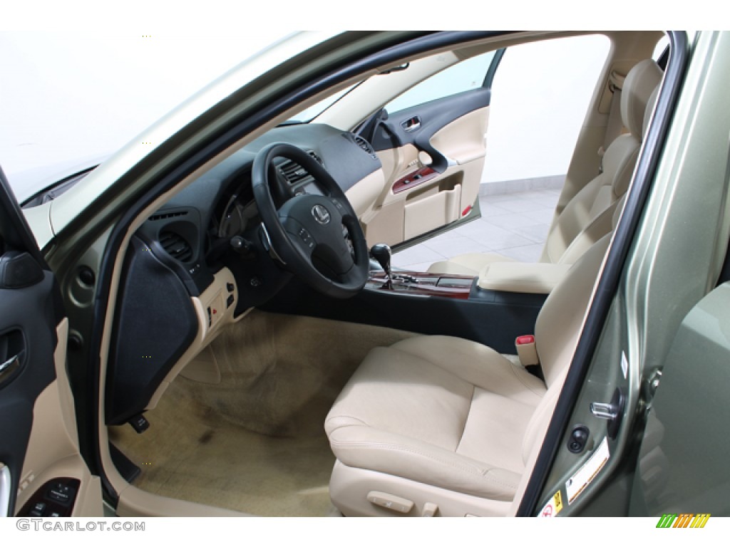 2007 IS 250 AWD - Desert Sage Metallic / Cashmere photo #18