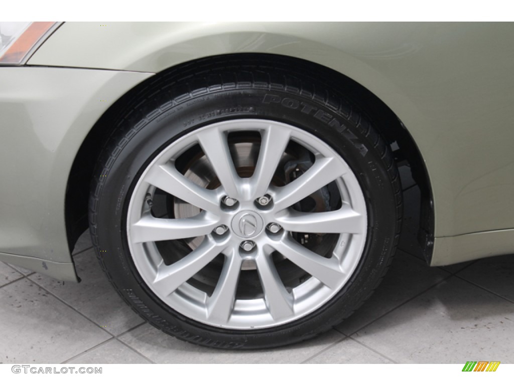 2007 IS 250 AWD - Desert Sage Metallic / Cashmere photo #28