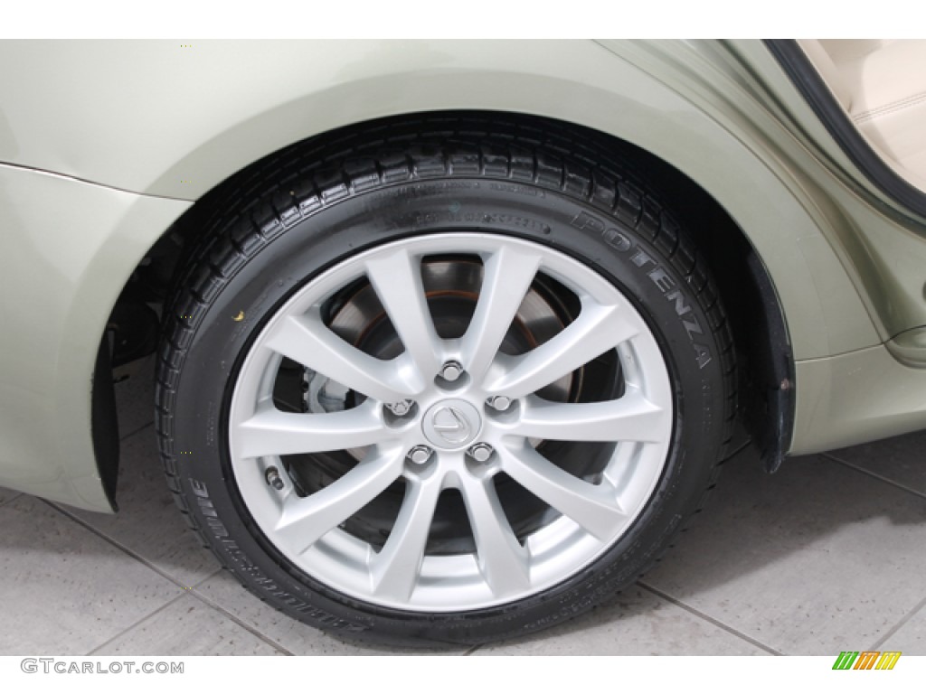 2007 IS 250 AWD - Desert Sage Metallic / Cashmere photo #29