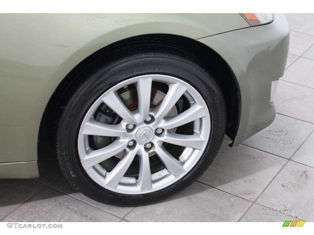 2007 IS 250 AWD - Desert Sage Metallic / Cashmere photo #31
