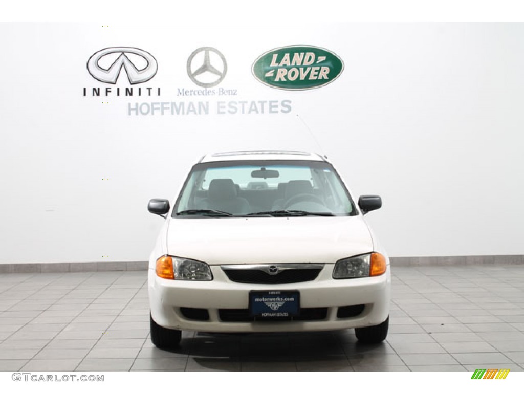 2000 Protege ES - White / Gray photo #3