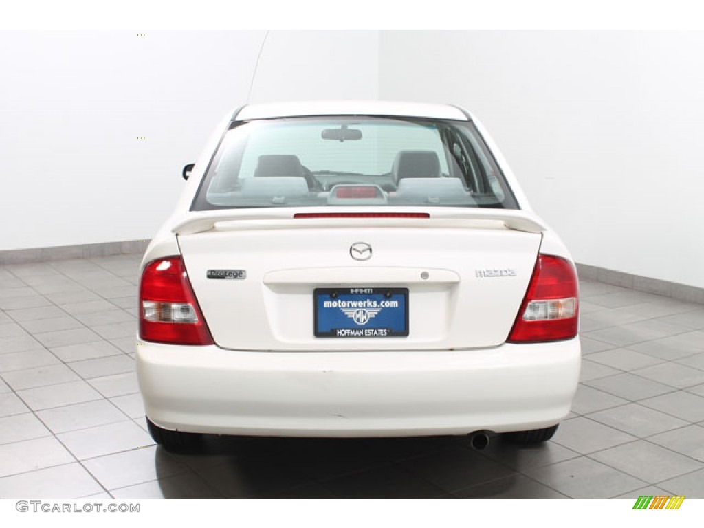 2000 Protege ES - White / Gray photo #4