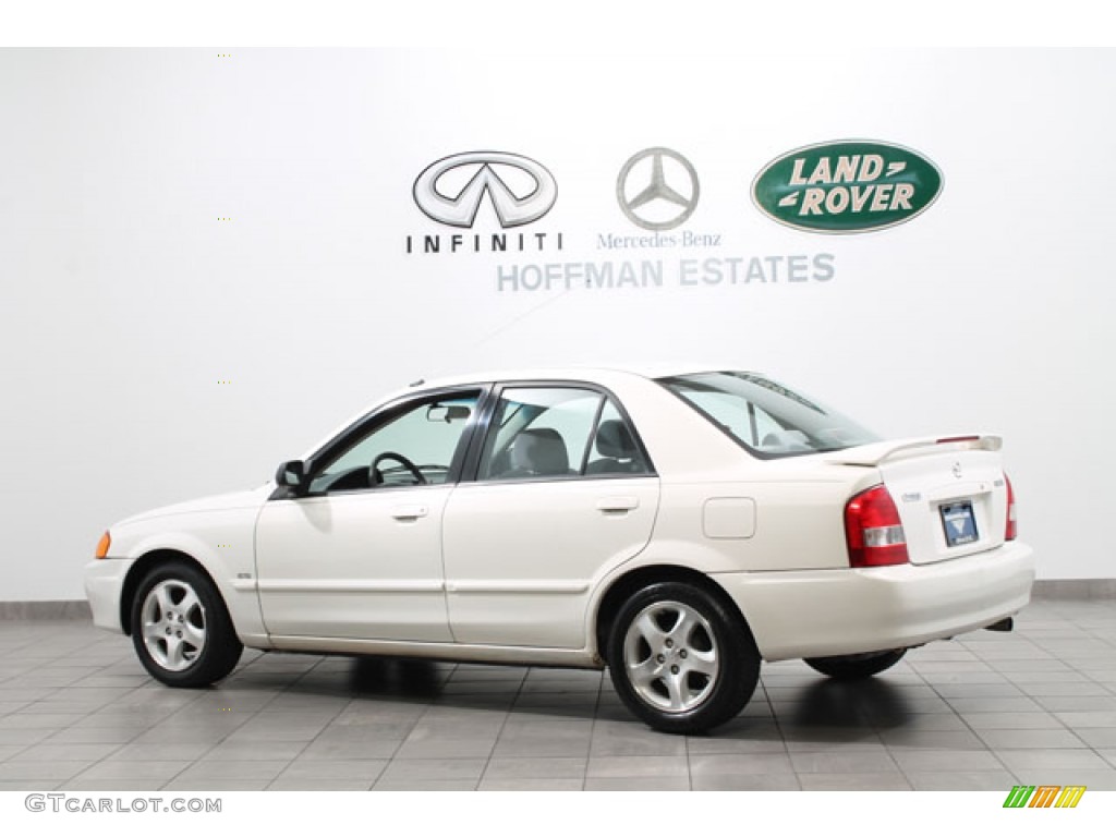 2000 Protege ES - White / Gray photo #5