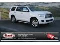 Super White - Sequoia Limited 4WD Photo No. 1