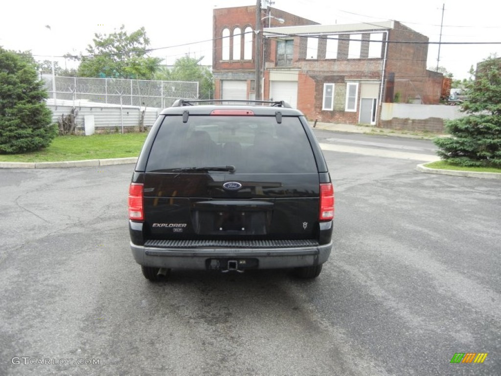 2003 Explorer XLT 4x4 - Black / Graphite Grey photo #12