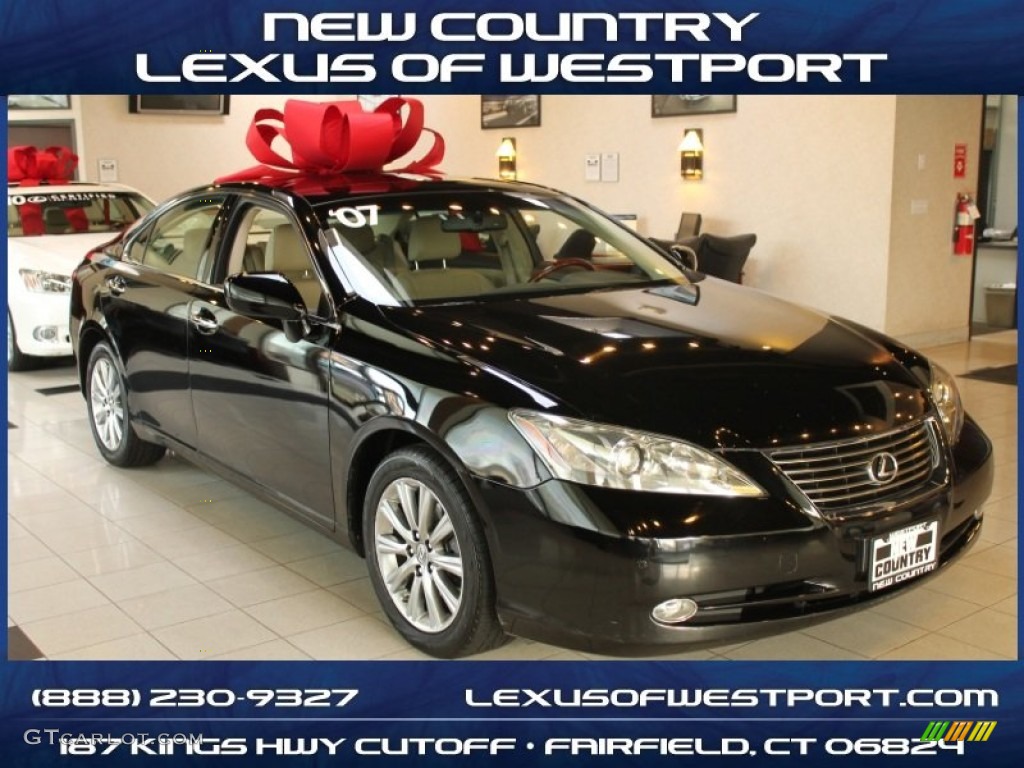Black Sapphire Pearl Lexus ES