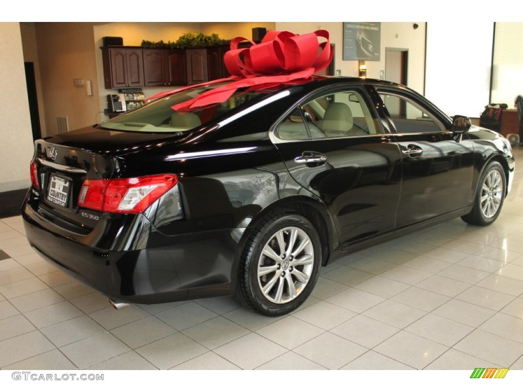 2007 ES 350 - Black Sapphire Pearl / Cashmere photo #3