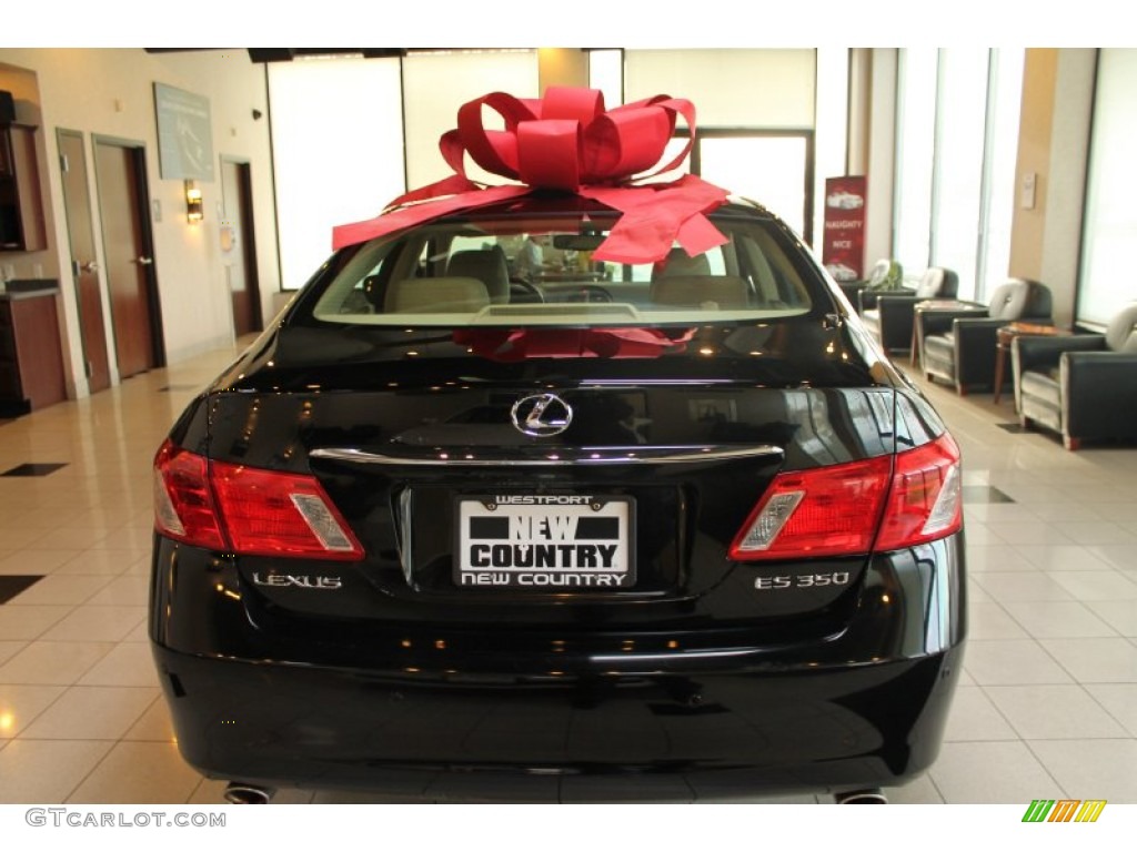 2007 ES 350 - Black Sapphire Pearl / Cashmere photo #4
