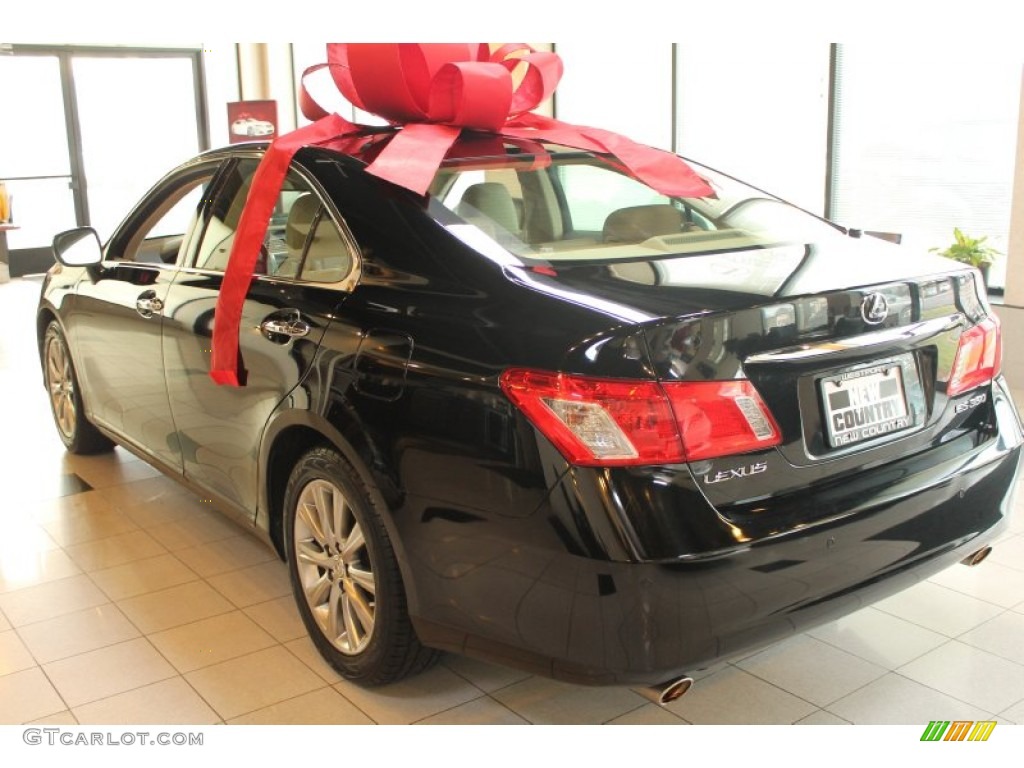 2007 ES 350 - Black Sapphire Pearl / Cashmere photo #5