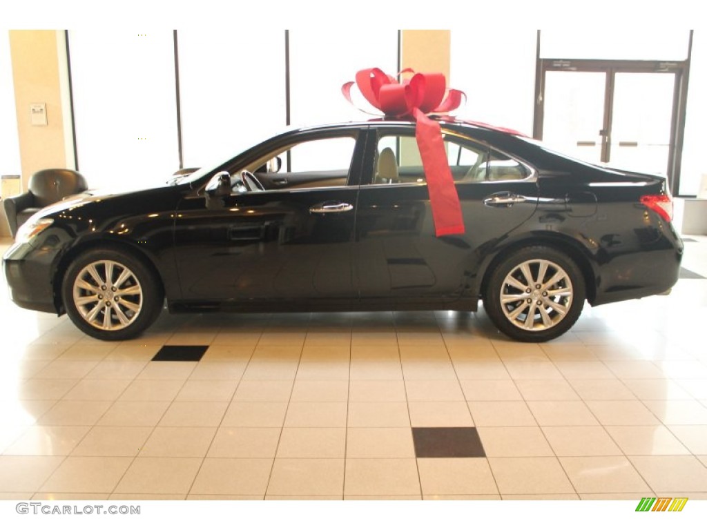 2007 ES 350 - Black Sapphire Pearl / Cashmere photo #6