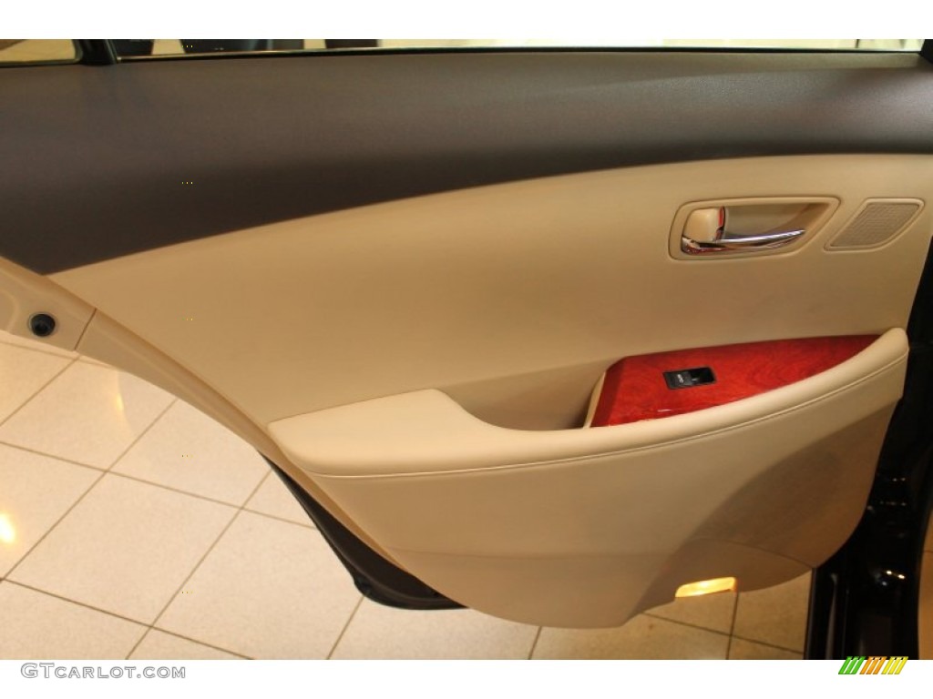 2007 ES 350 - Black Sapphire Pearl / Cashmere photo #16