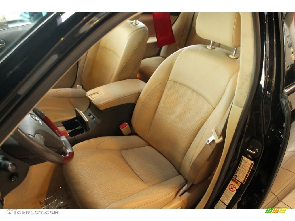 2007 ES 350 - Black Sapphire Pearl / Cashmere photo #17