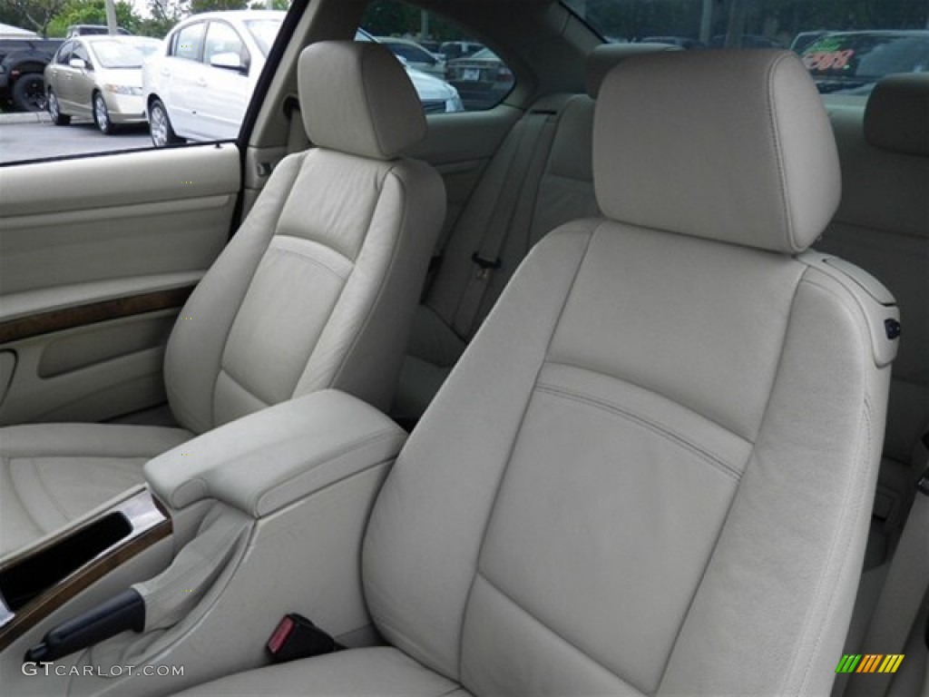 2007 3 Series 328i Coupe - Deep Green Metallic / Cream Beige Dakota Leather photo #25