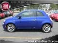 2012 Azzurro (Blue) Fiat 500 Pop  photo #1