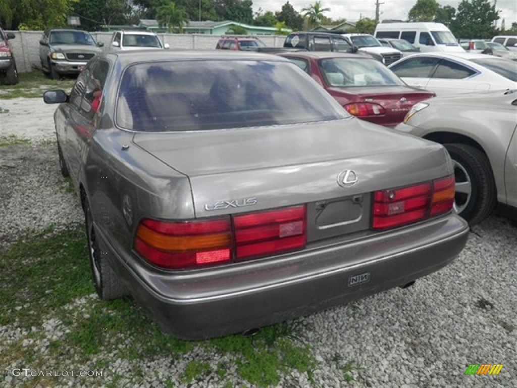 1992 LS 400 - Dark Taupe Metallic / Gray photo #5