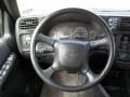 2002 Chevrolet Blazer Graphite Interior Steering Wheel Photo