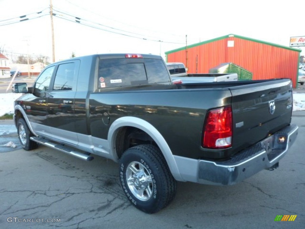 2012 Ram 2500 HD Laramie Mega Cab 4x4 - Sagebrush Pearl / Dark Slate photo #3
