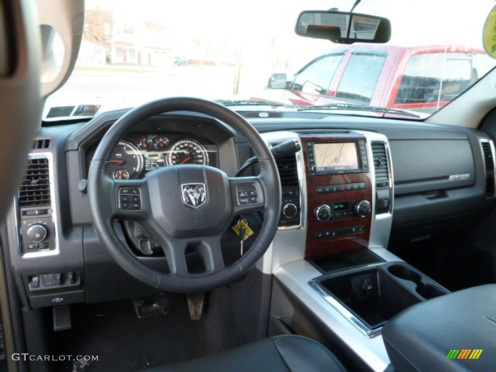 2012 Ram 2500 HD Laramie Mega Cab 4x4 - Sagebrush Pearl / Dark Slate photo #11