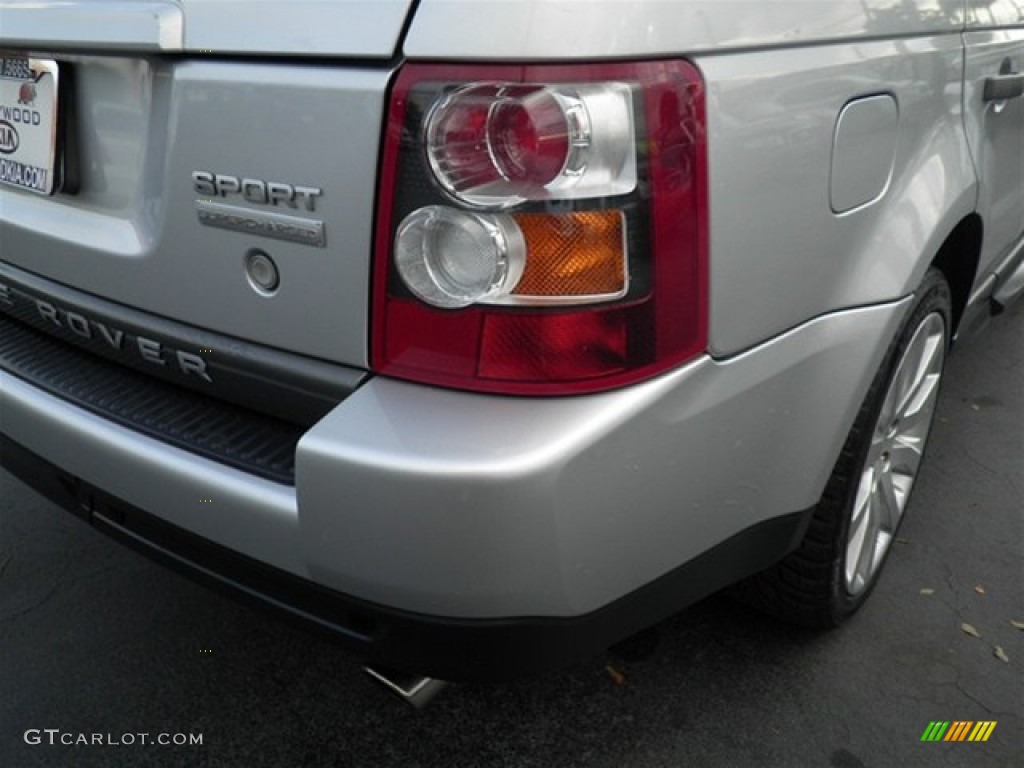 2006 Range Rover Sport Supercharged - Zambezi Silver Metallic / Ebony Black photo #15