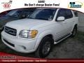 Natural White 2004 Toyota Sequoia Limited 4x4