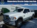2012 Bright White Dodge Ram 2500 HD Laramie Crew Cab 4x4  photo #1