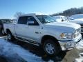 2012 Bright White Dodge Ram 2500 HD Laramie Crew Cab 4x4  photo #7