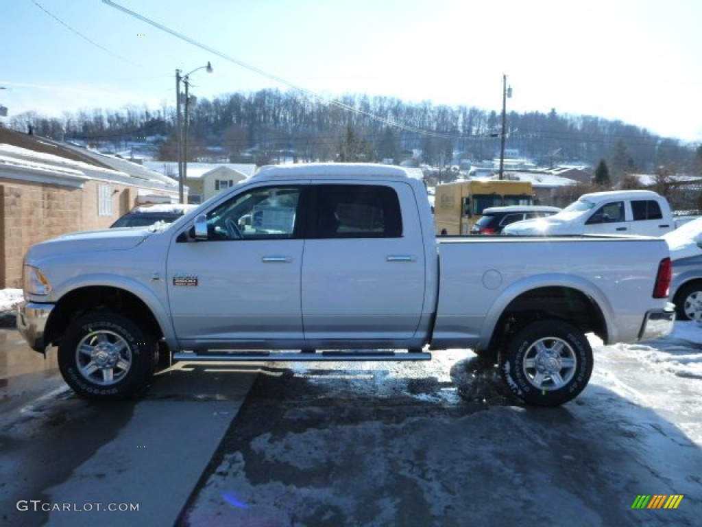 2012 Ram 2500 HD Laramie Crew Cab 4x4 - Bright White / Dark Slate photo #2