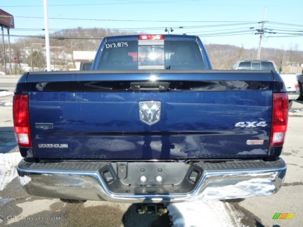 2012 Ram 2500 HD Laramie Crew Cab 4x4 - True Blue Pearl / Dark Slate photo #4