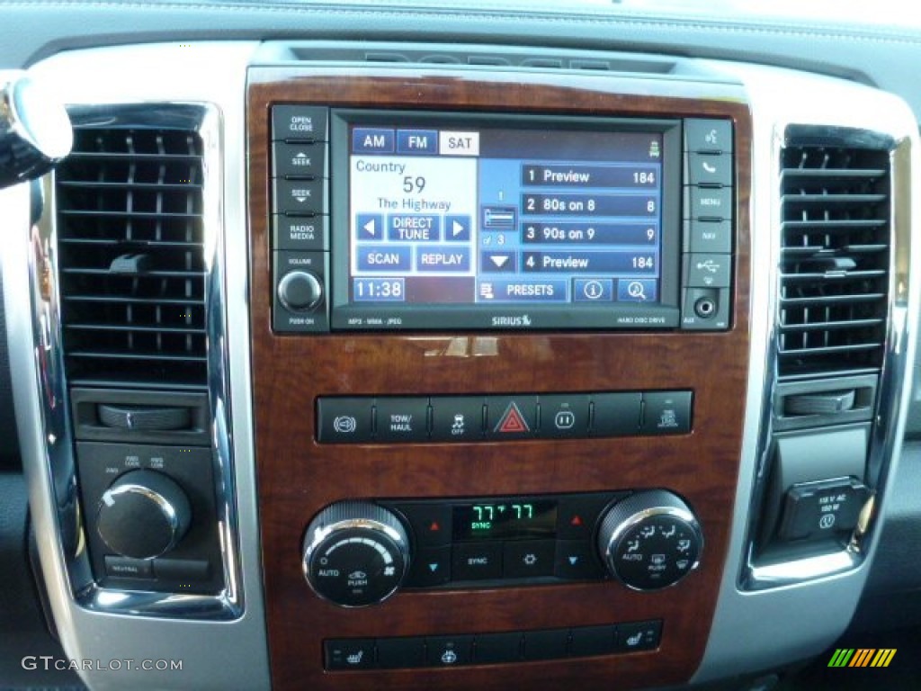 2012 Ram 2500 HD Laramie Crew Cab 4x4 - True Blue Pearl / Dark Slate photo #18