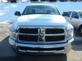 2012 Bright White Dodge Ram 2500 HD SLT Regular Cab 4x4  photo #10